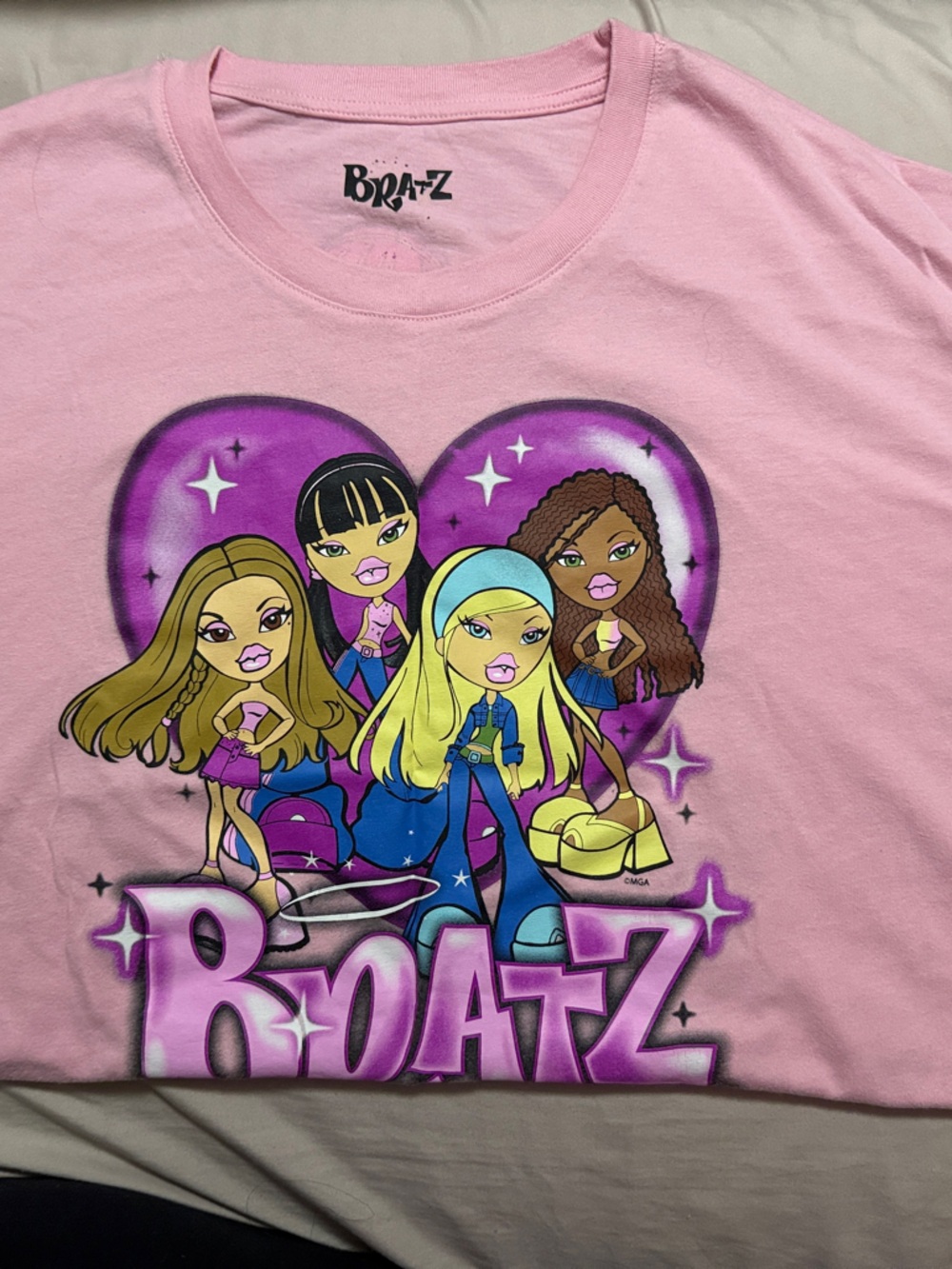 Girls' Graphic Tee - Pink